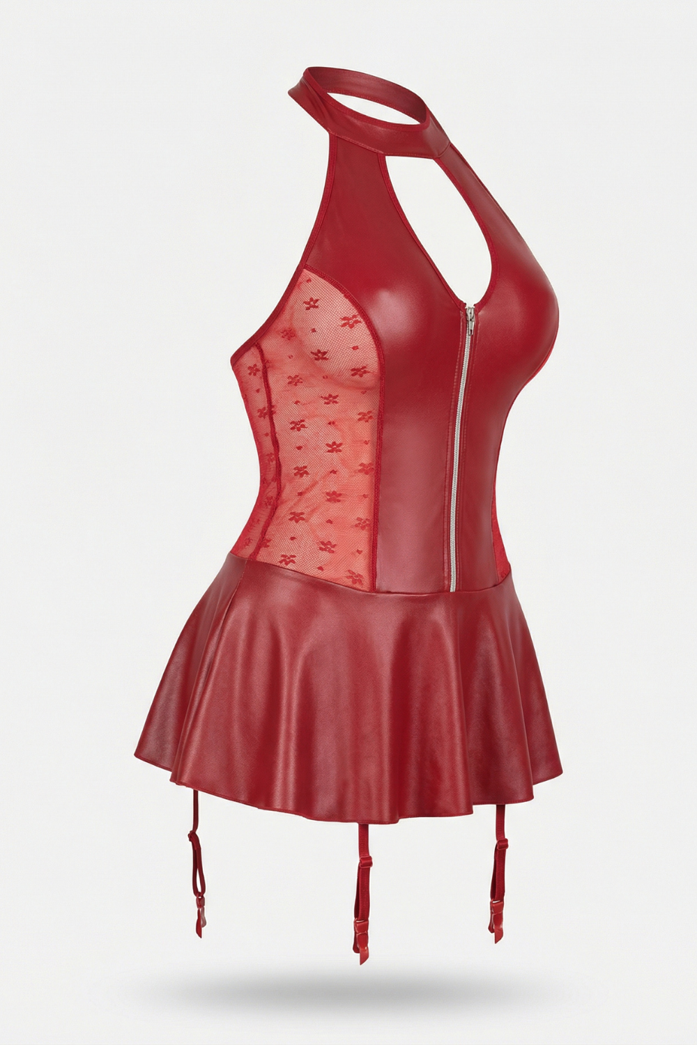 Sheer lace panel design – Babydoll