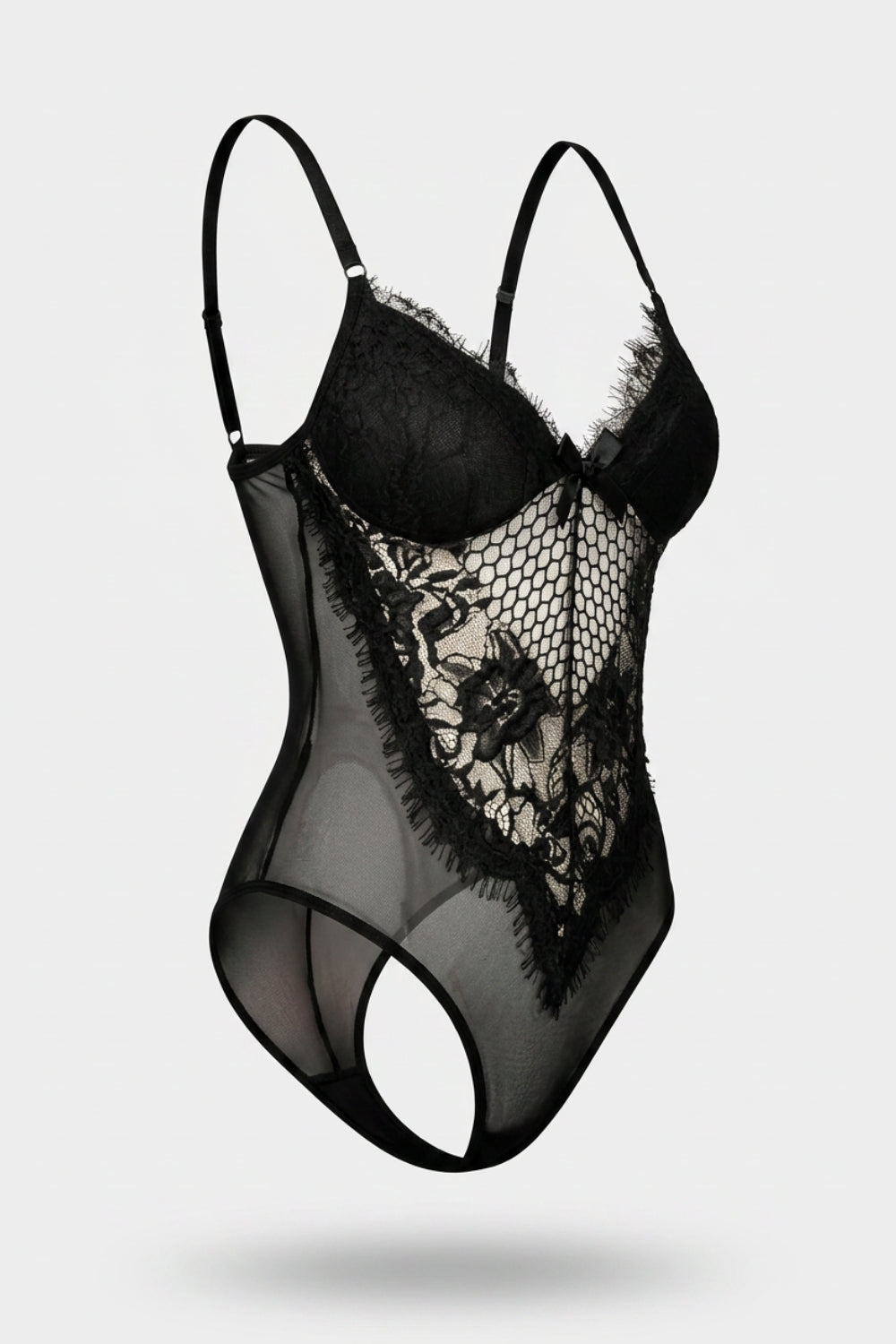 Sheer midnight elegance – Bodysuit