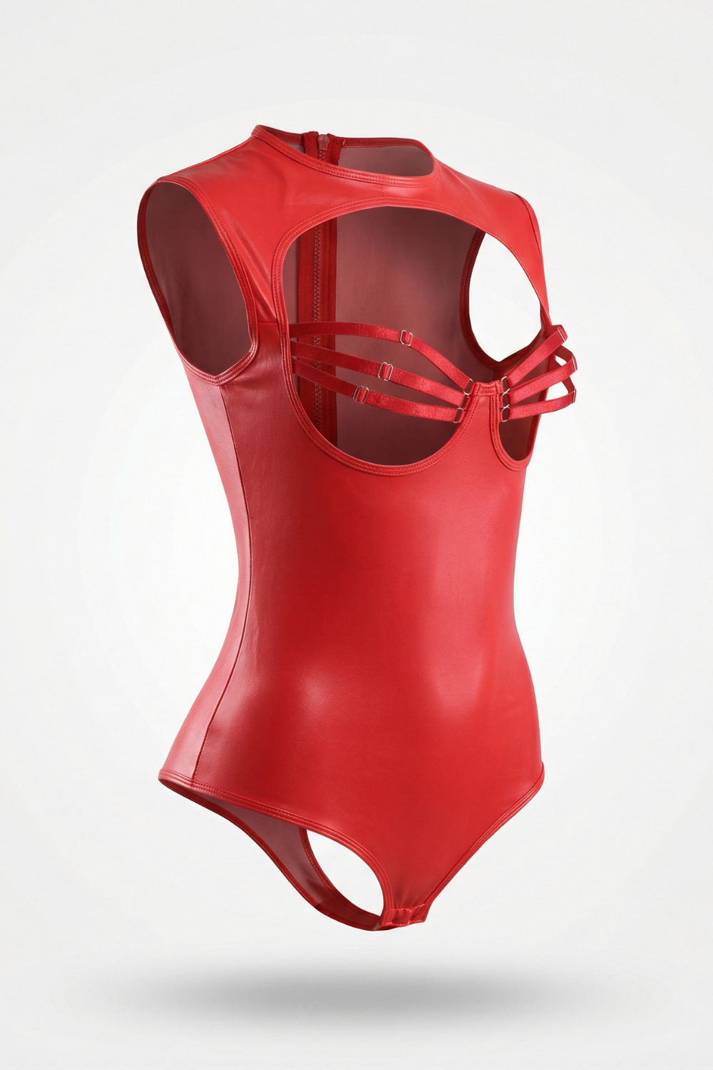 Strappy cut-out neckline – Bodysuit