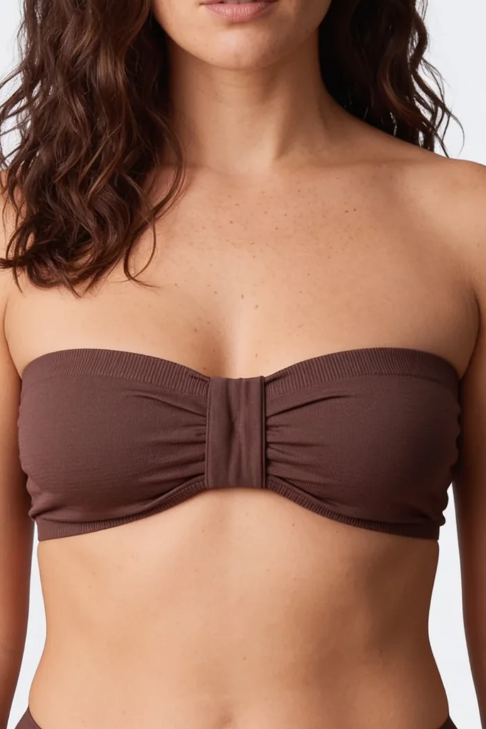 Ruched seamless bandeau – Bralette