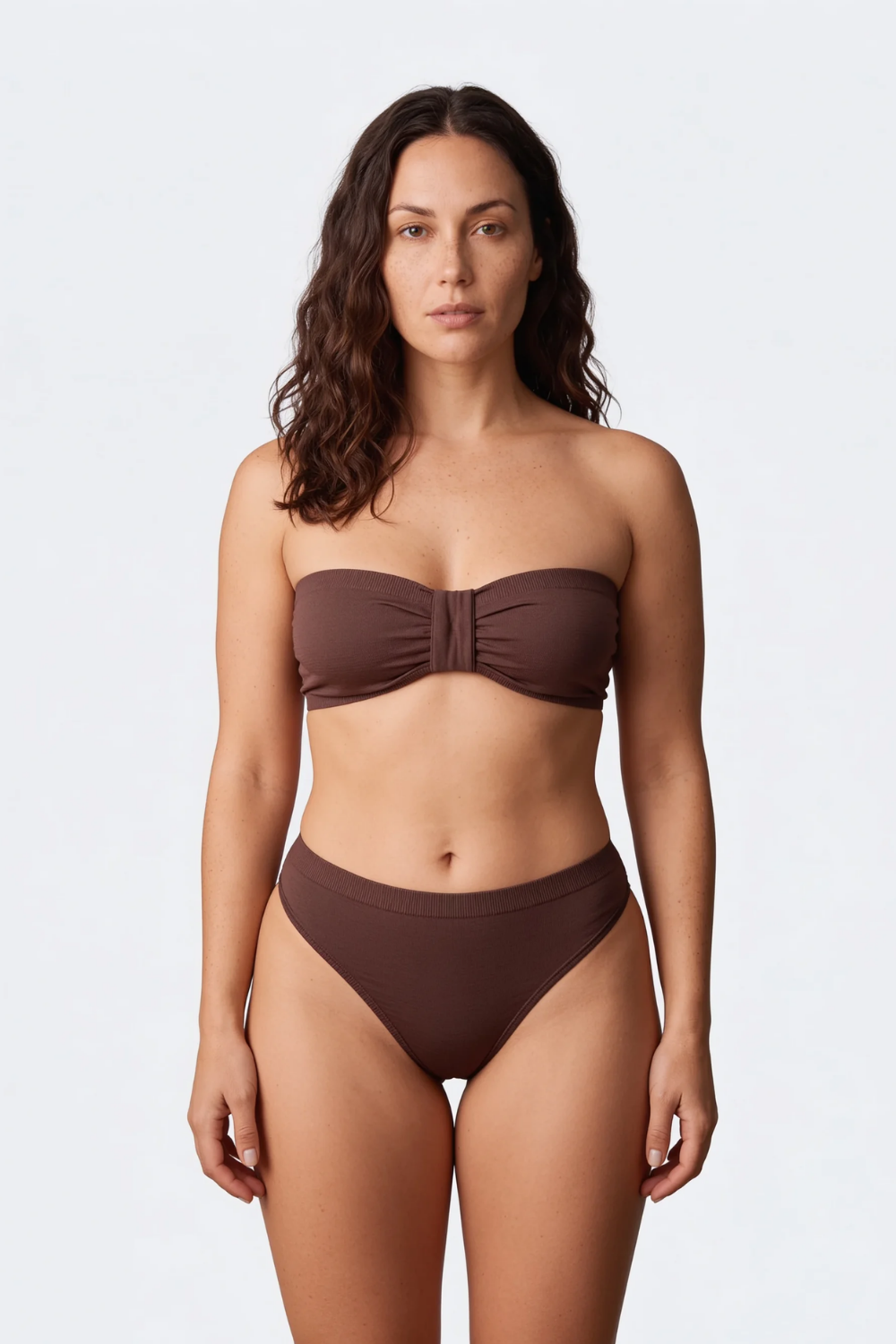 Ruched seamless bandeau – Bralette