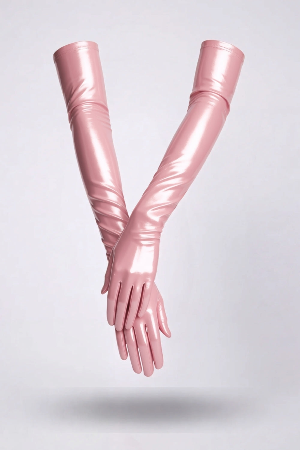 Metallic glossy mid-length – Arm stockings