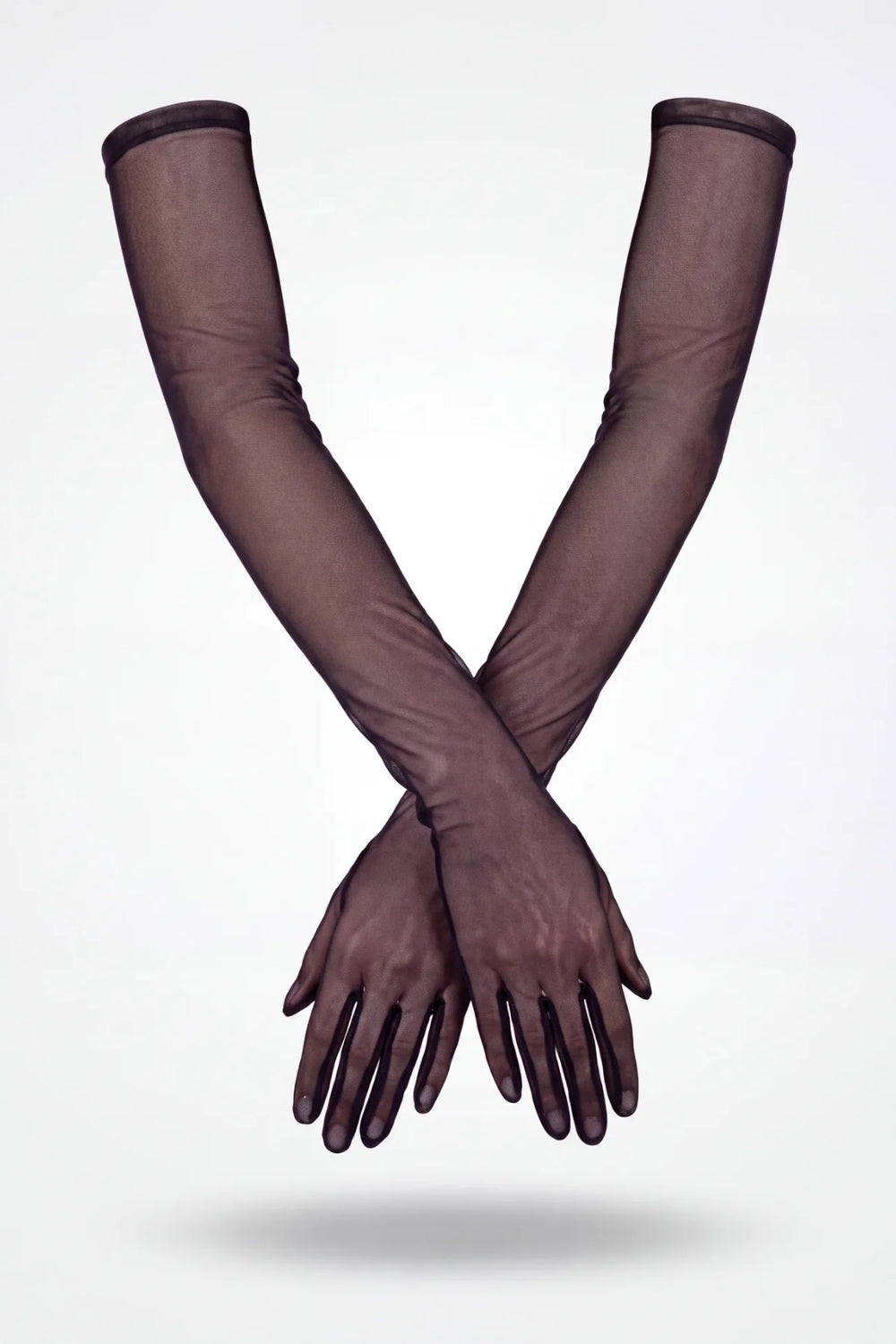 Sheer mesh long sleeve gloves – Arm stockings