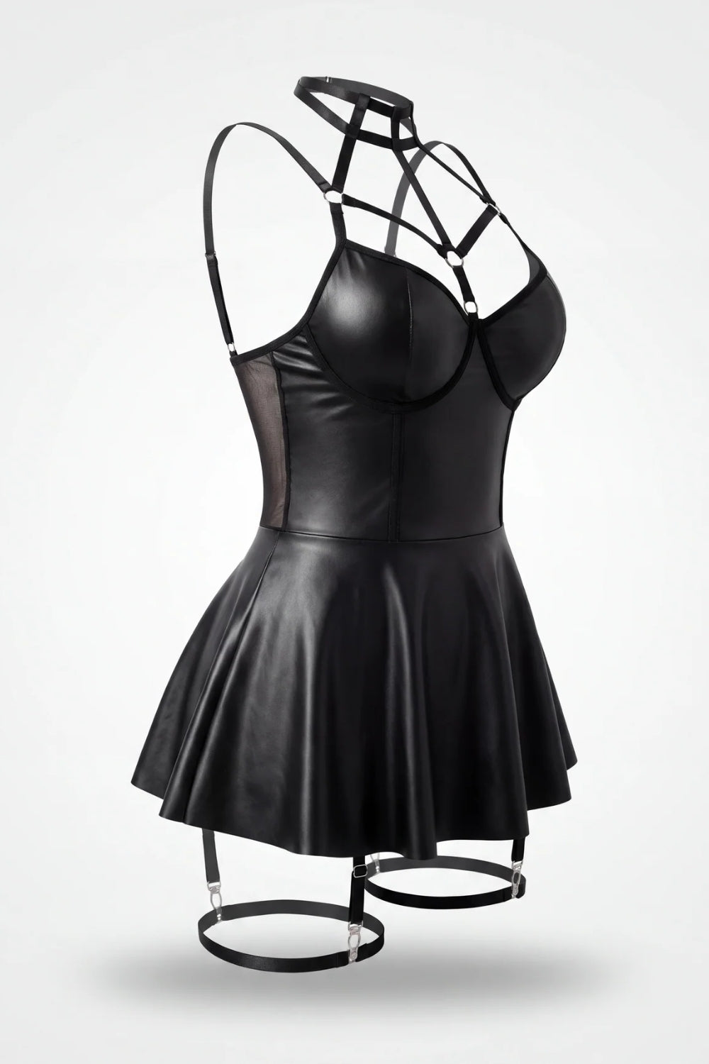 Strappy cutout – Mini dress