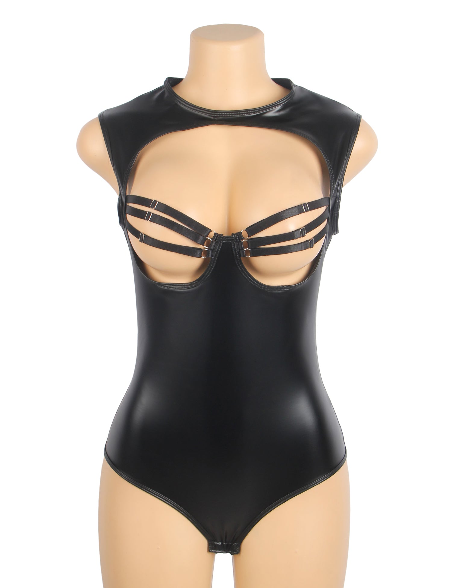 Strappy cut-out neckline – Bodysuit