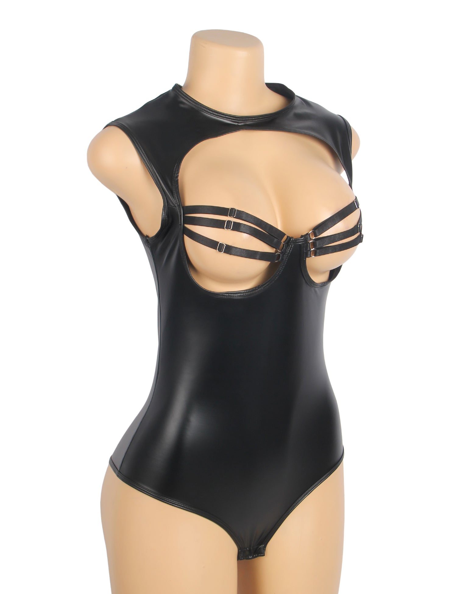 Strappy cut-out neckline – Bodysuit