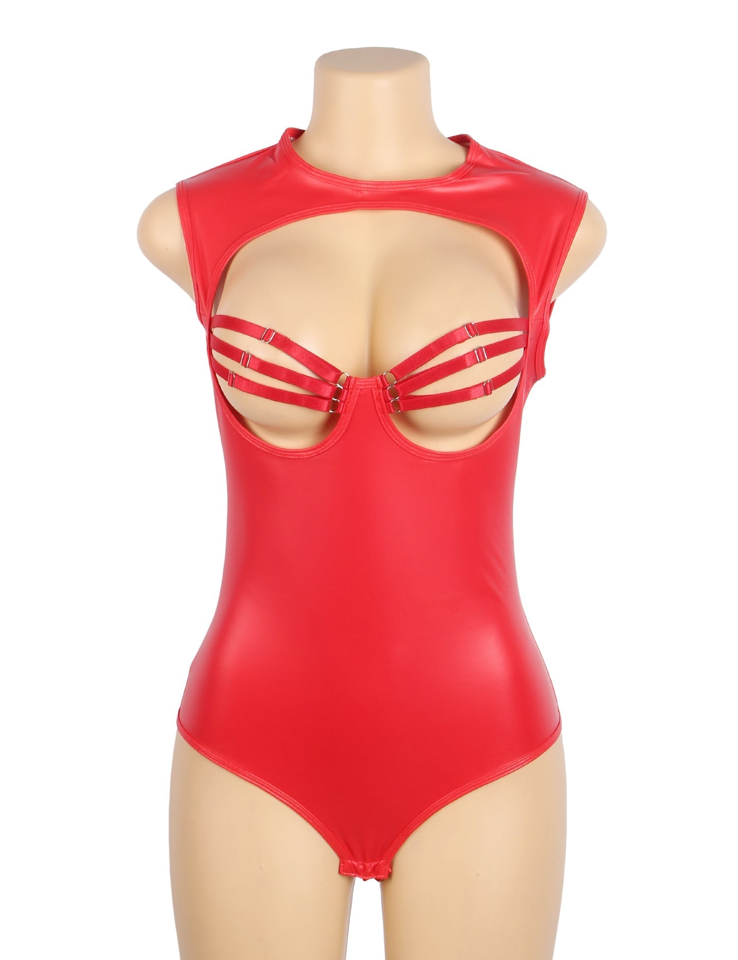 Strappy cut-out neckline – Bodysuit