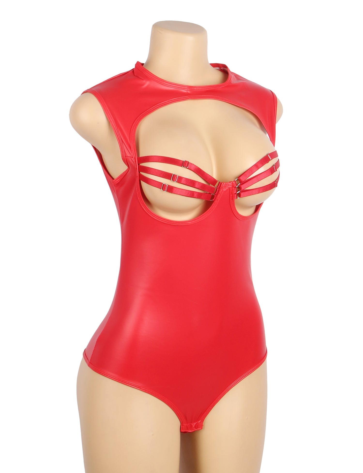 Strappy cut-out neckline – Bodysuit