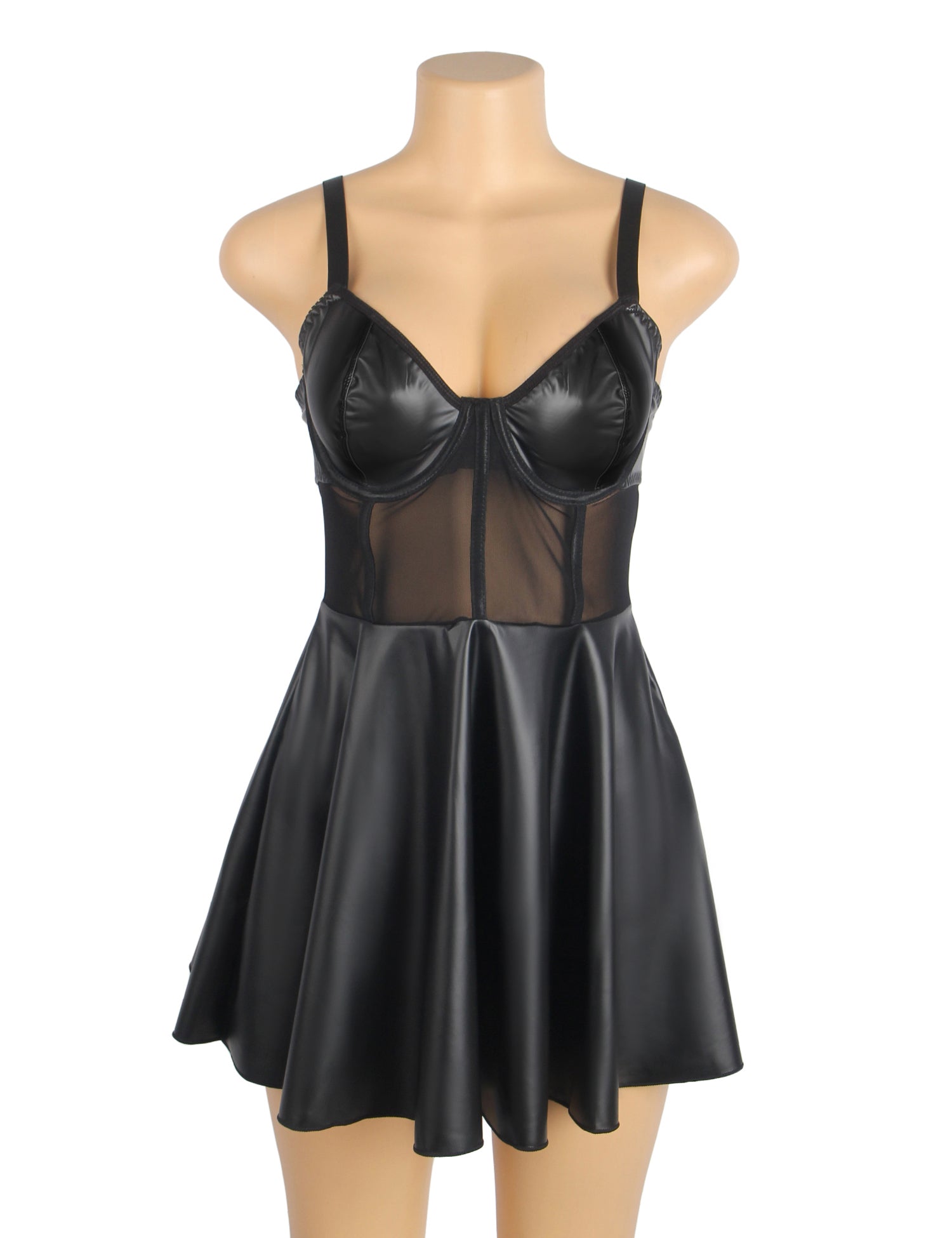 Sculpted mesh corset – Babydoll