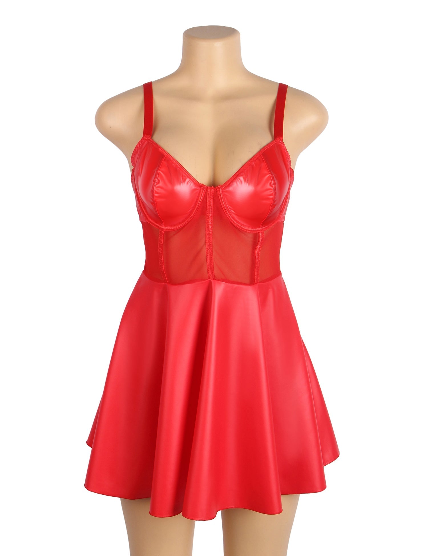 Sculpted mesh corset – Babydoll