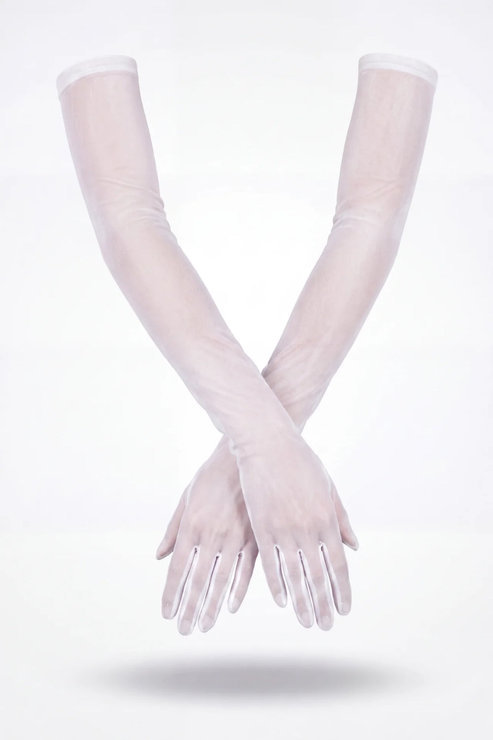 Sheer mesh long sleeve gloves – Arm stockings