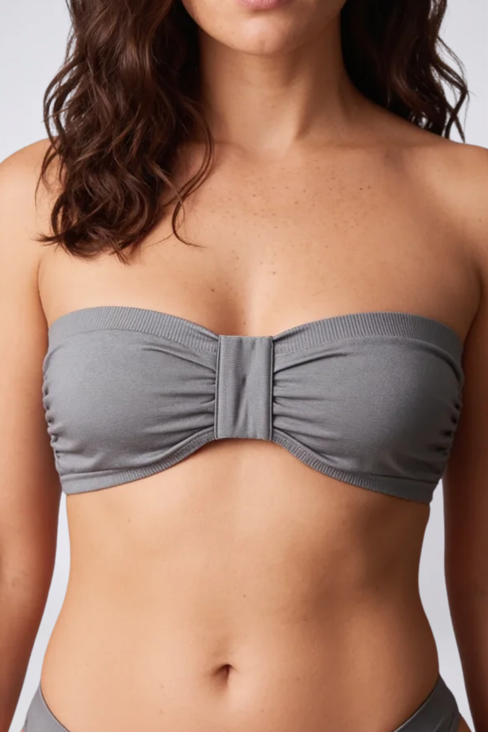 Ruched seamless bandeau – Bralette