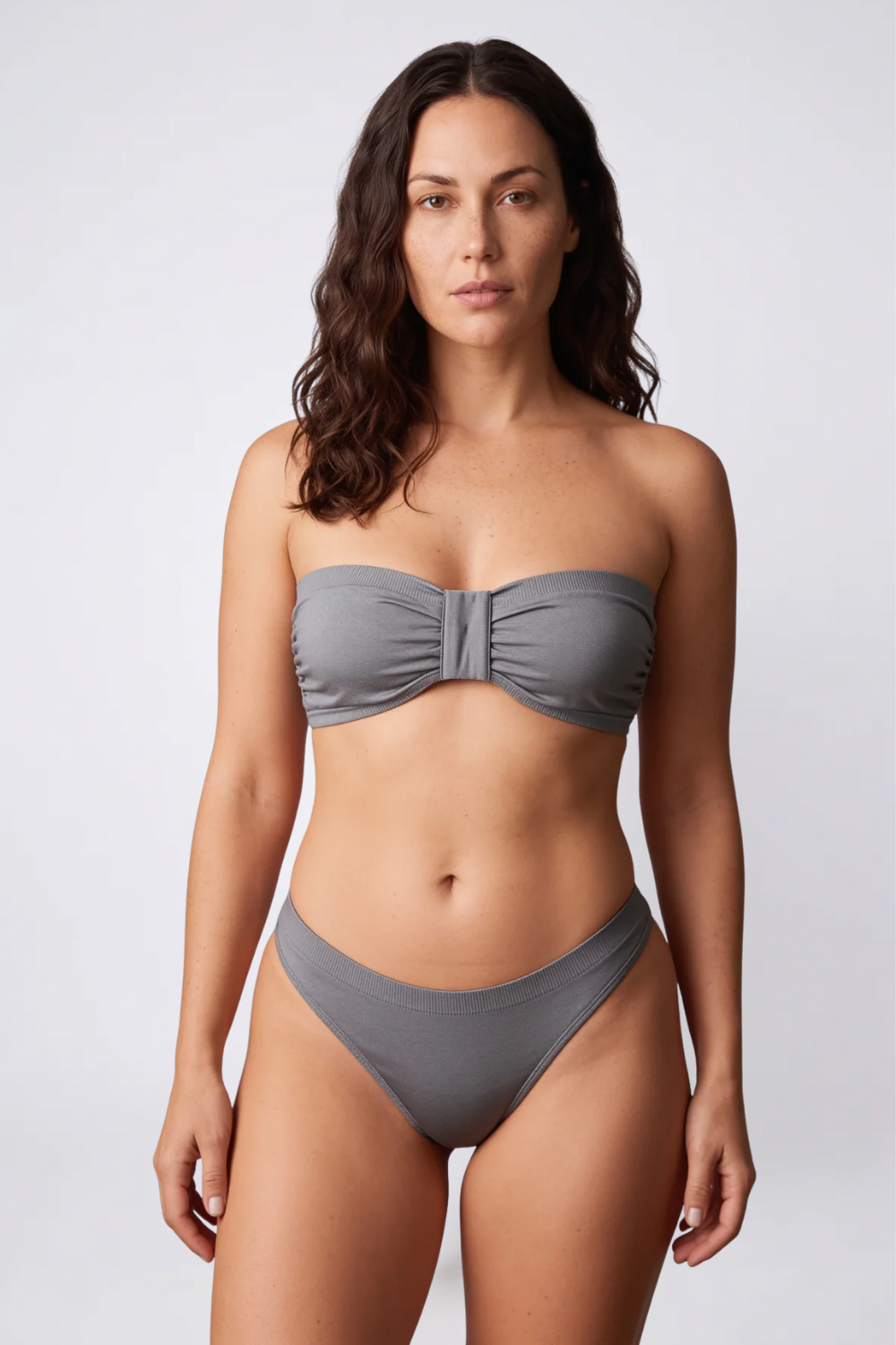Ruched seamless bandeau – Bralette