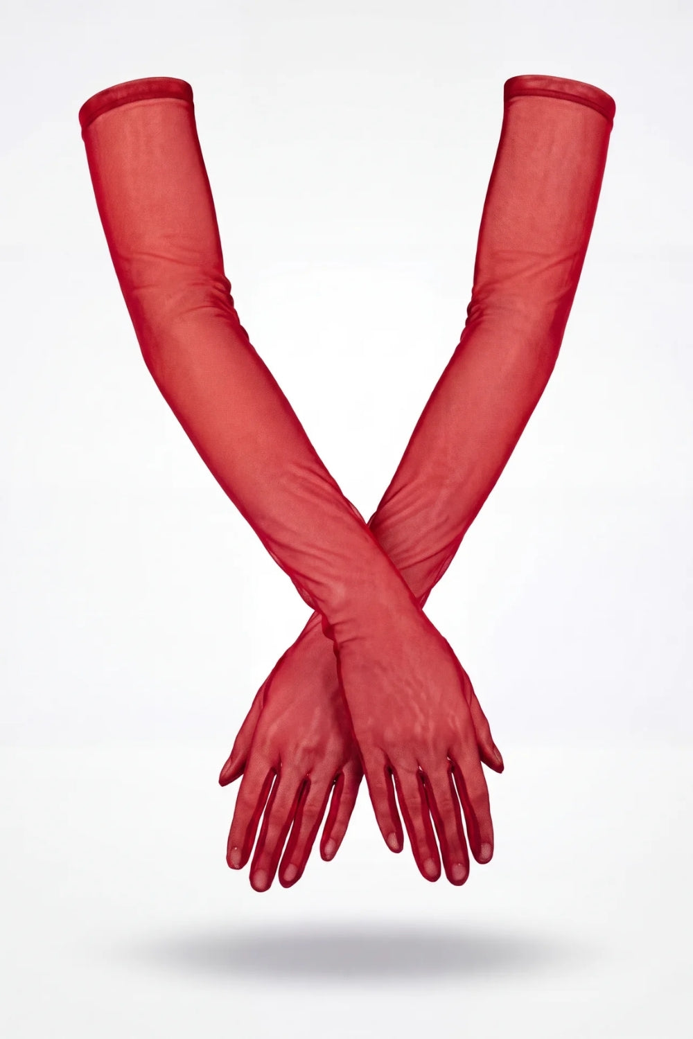 Sheer mesh long sleeve gloves – Arm stockings