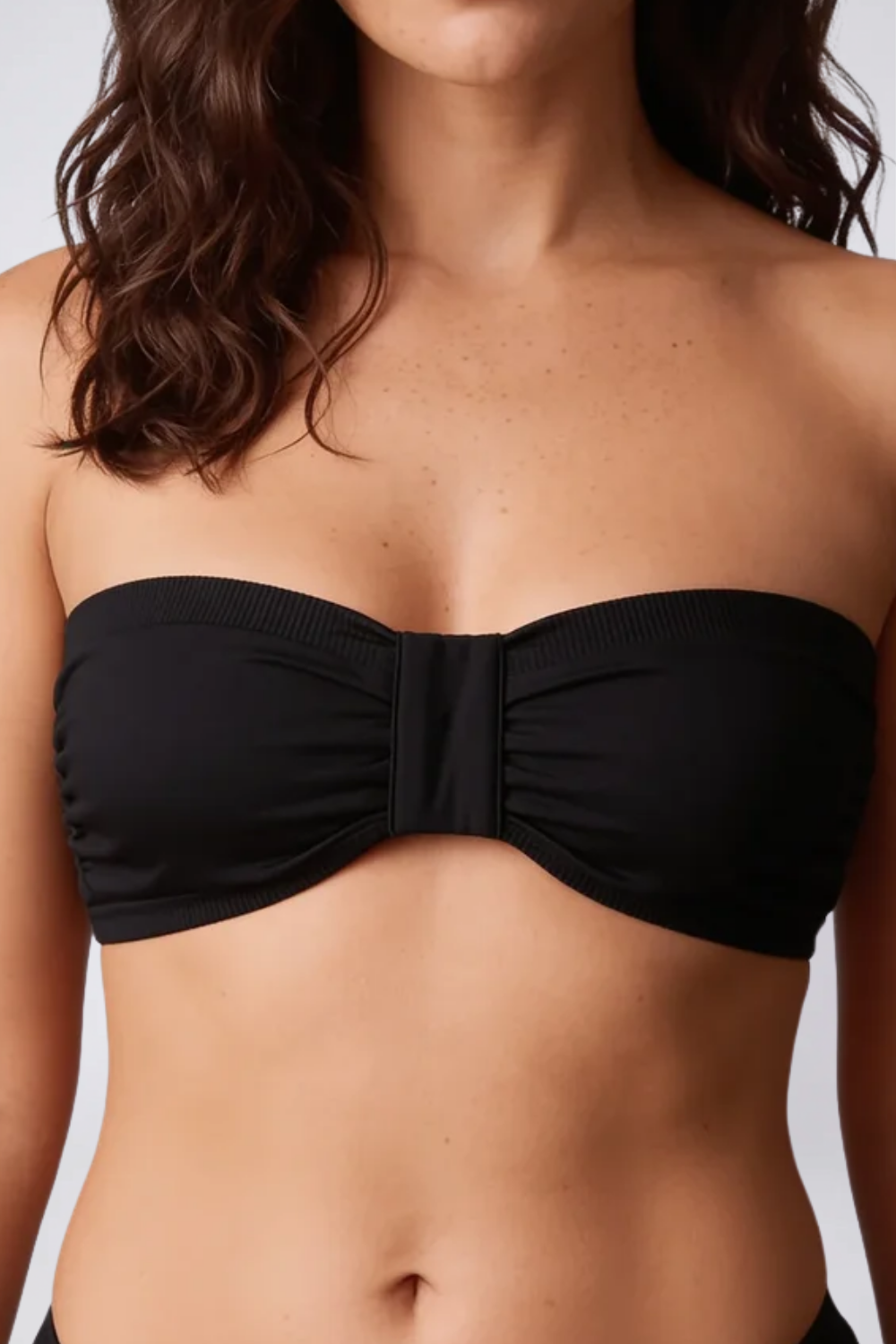 Ruched seamless bandeau – Bralette