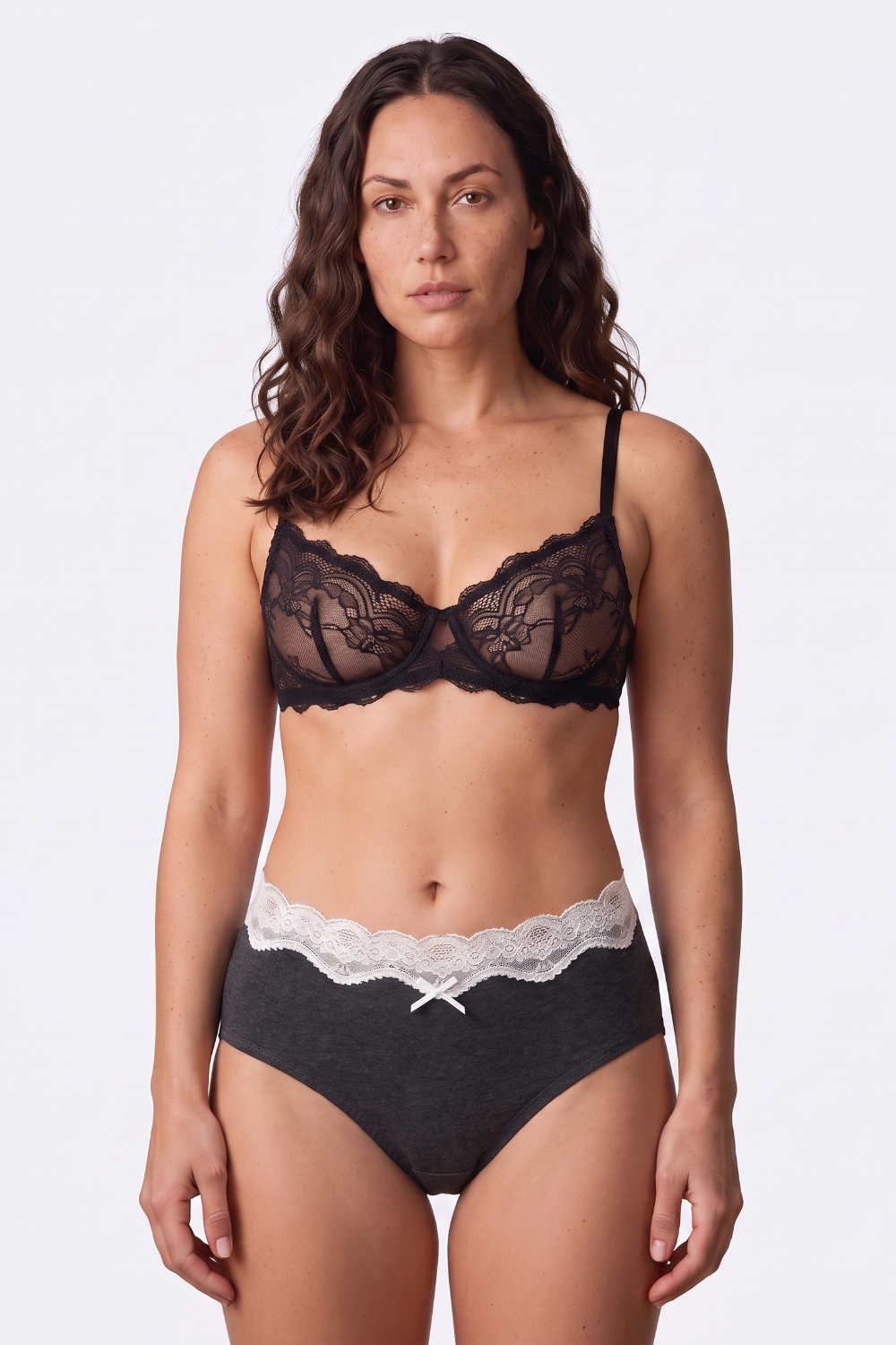 Delicate lace cotton – Briefs