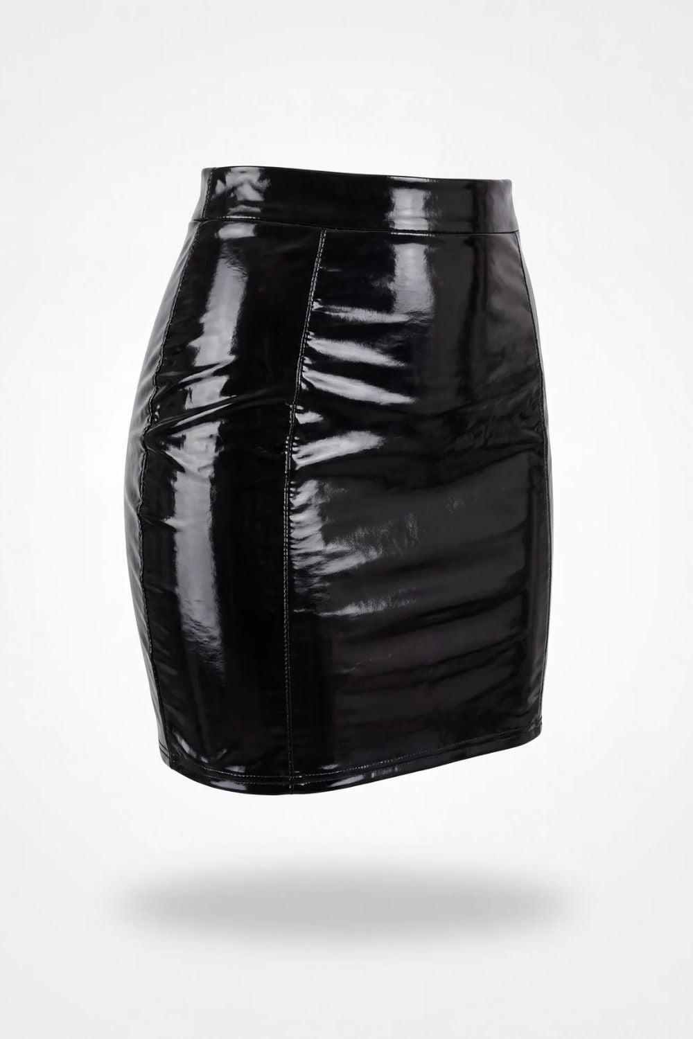 Glossy latex – Mini skirt