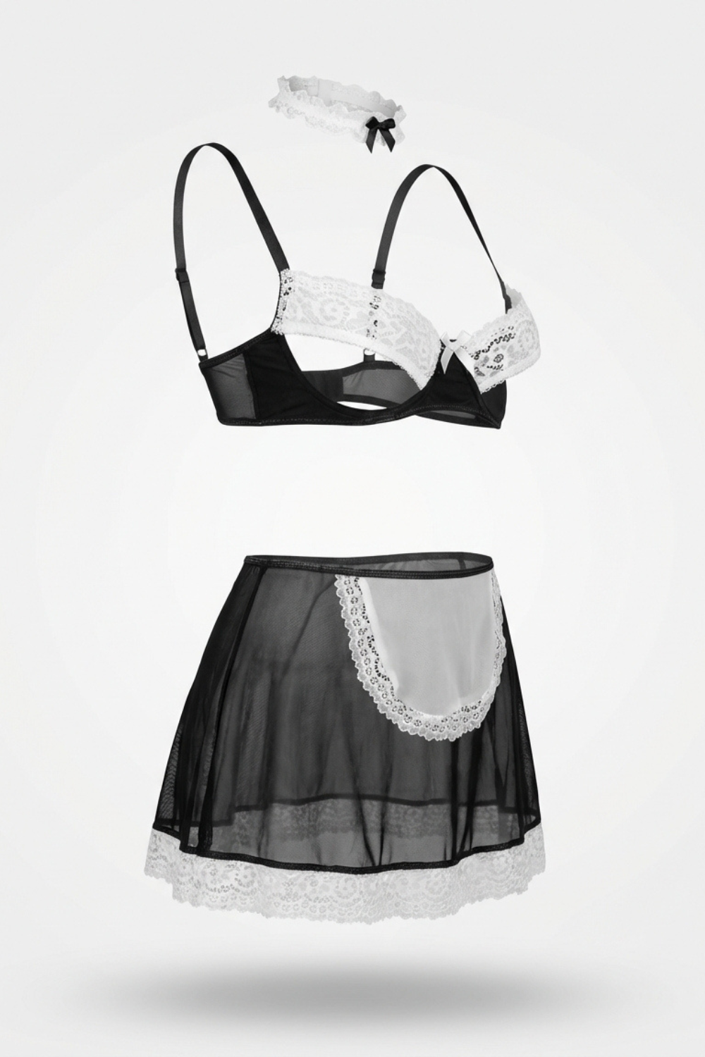 Lace trim charm – Lingerie set