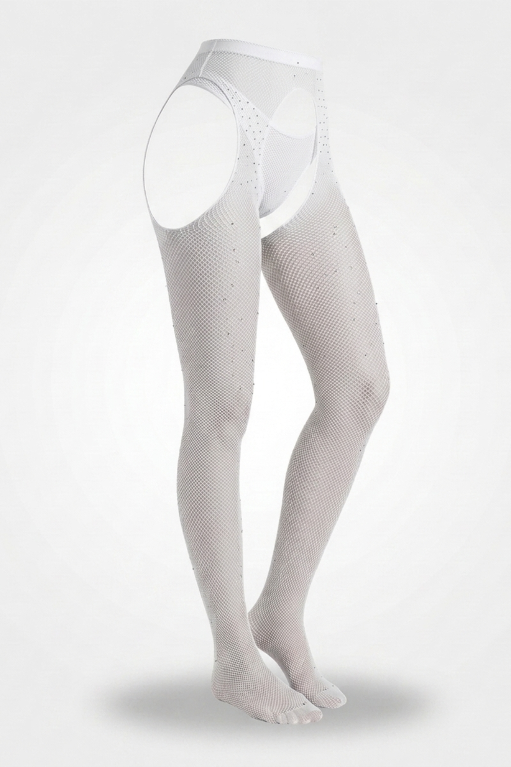 Rhinestone fishnet cutout design – Stockings