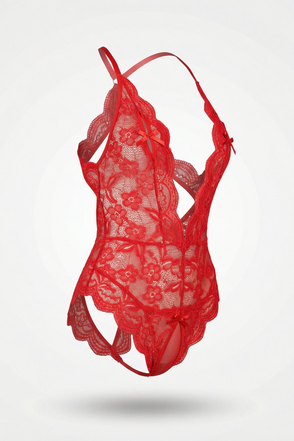 Scalloped lace romance – Bodysuit