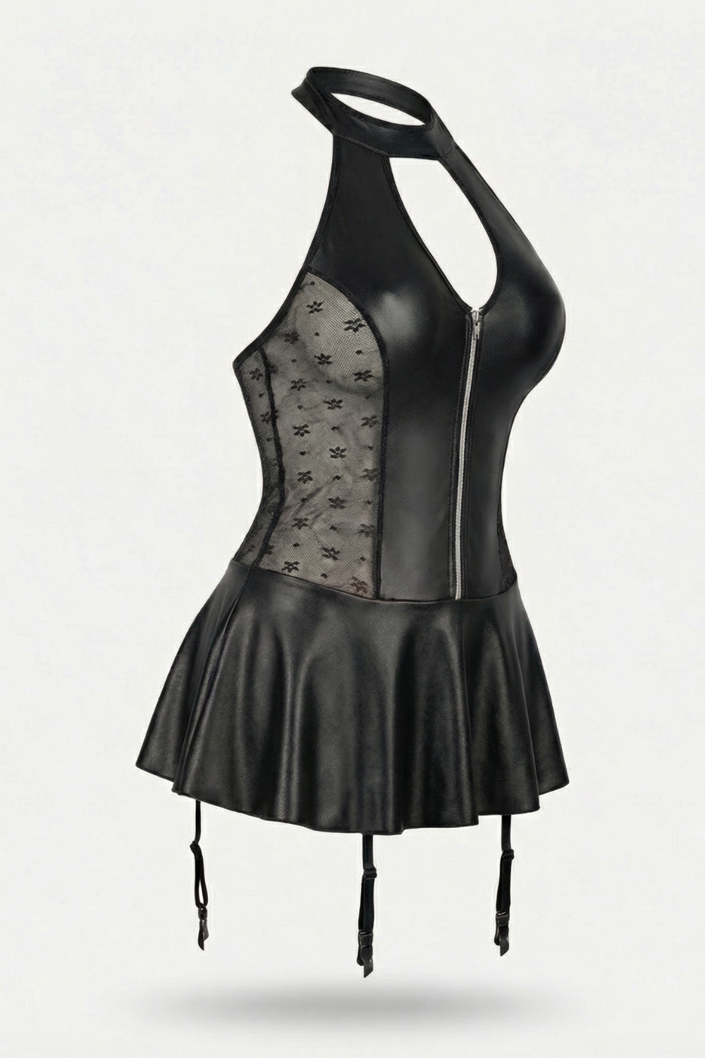 Sheer lace panel design – Babydoll