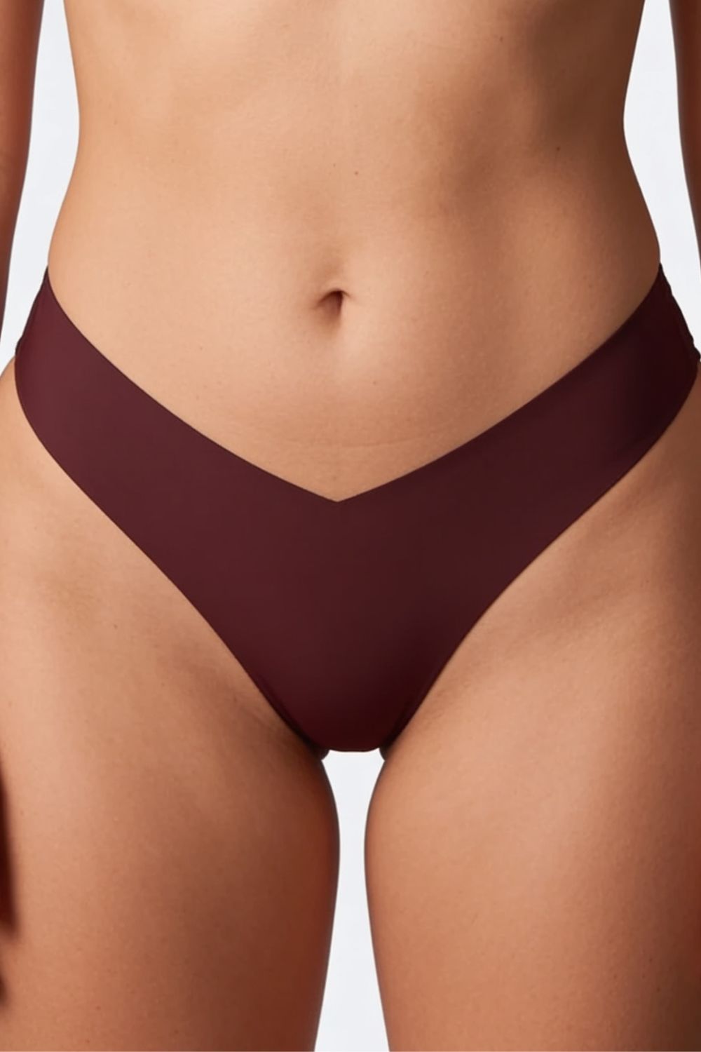 Silky seamless low-rise – Thong