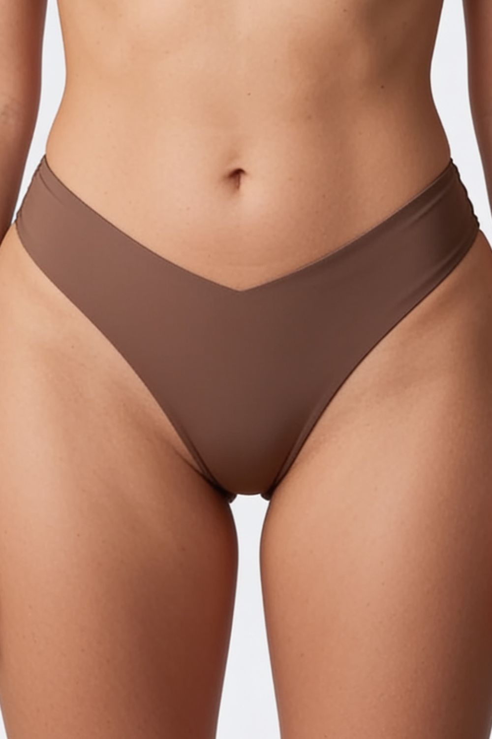 Silky seamless low-rise – Thong