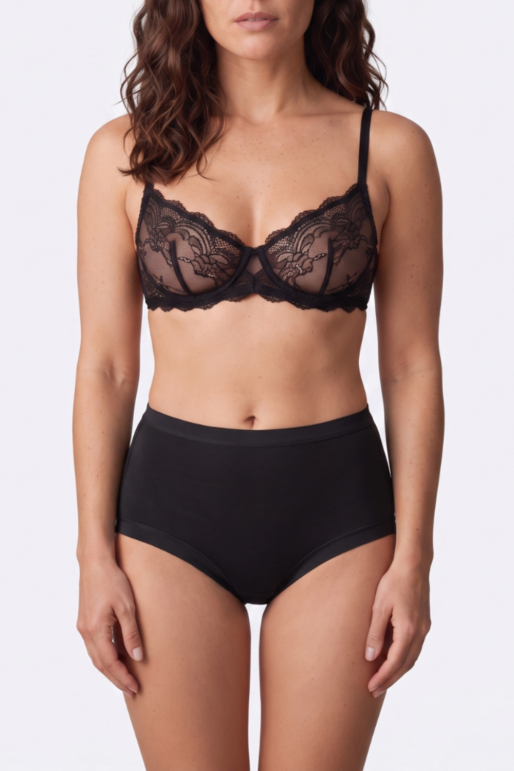 Soft modal high-rise – Briefs