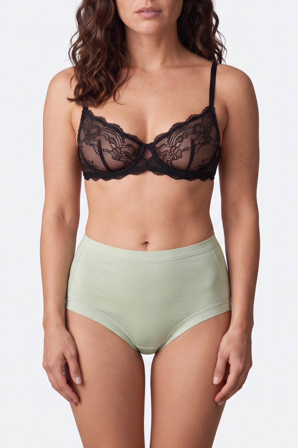 Soft modal high-rise – Briefs