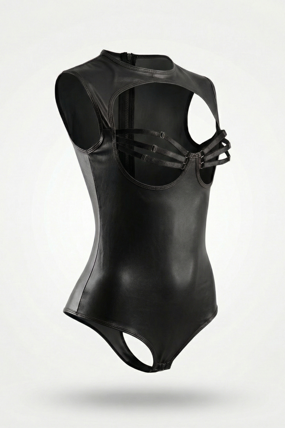 Strappy cut-out neckline – Bodysuit