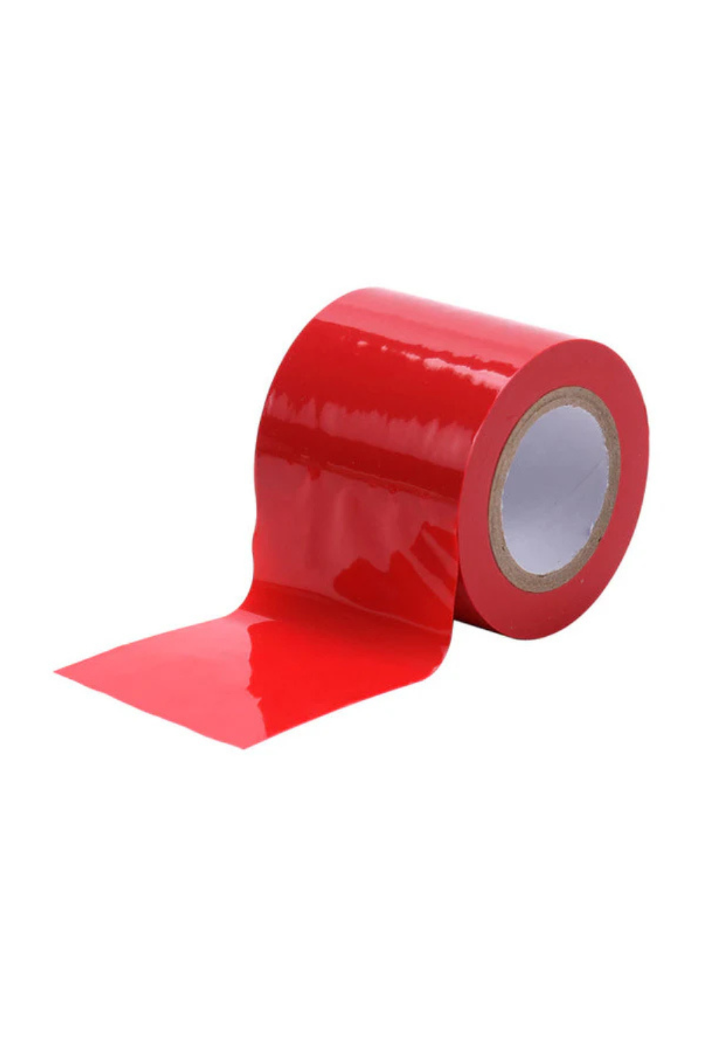 Glossy sculpting adhesive body tape in red#Color_Red