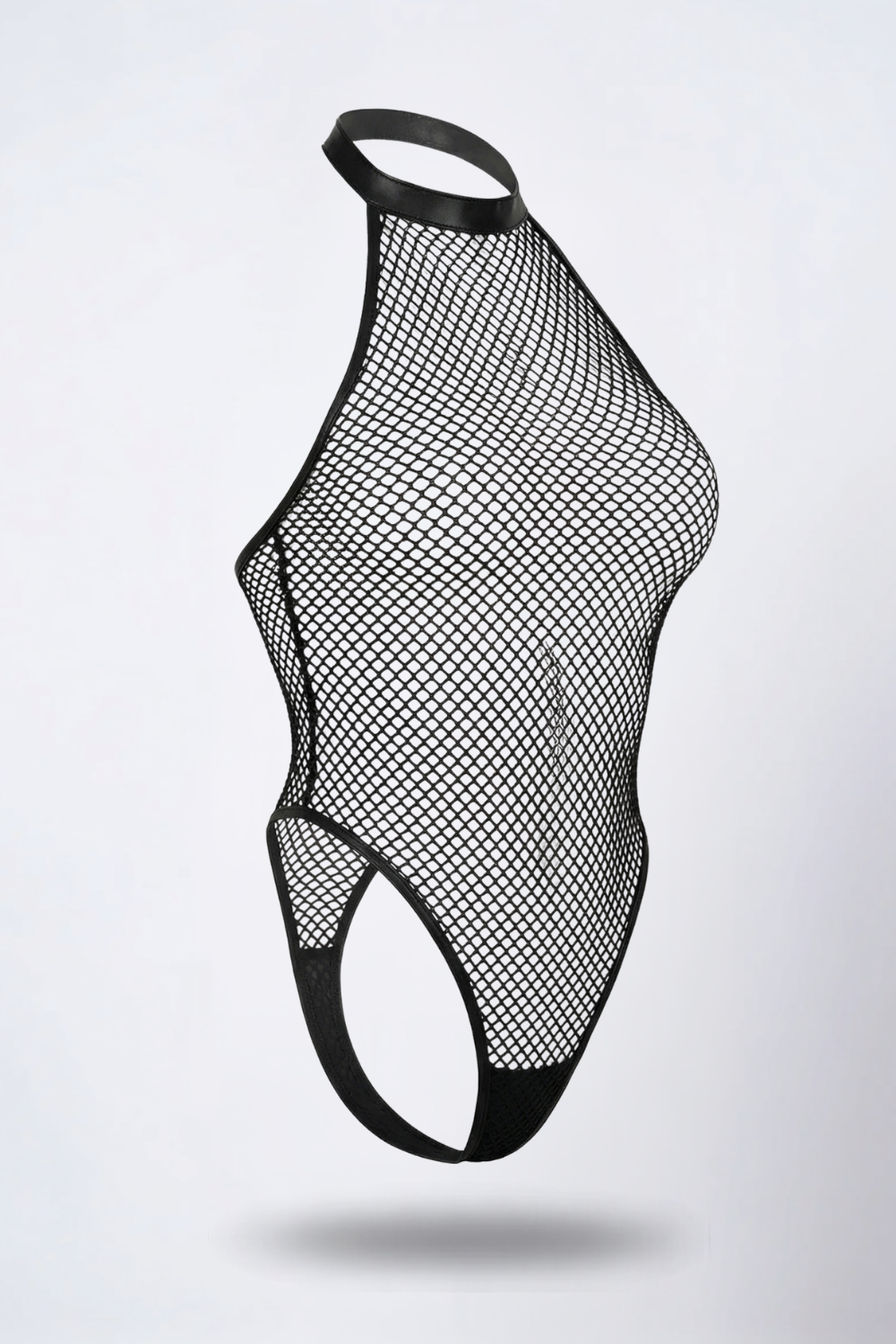 Midnight mesh allure bodystocking in black #Color_Black